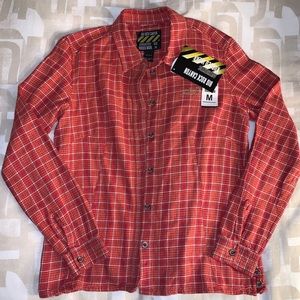 Plaid Flannel Shirt Bottom Up - Fitted Shirt